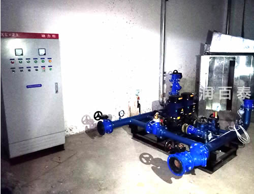 地暖空調高層直連混水機組